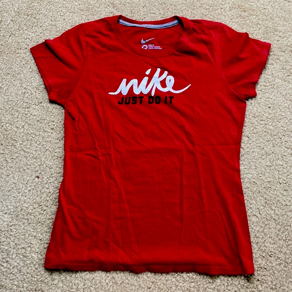 Red Nike Kids Shirt